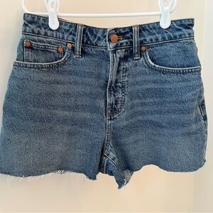 Madewell “The Curvy Perfect” Jean Short